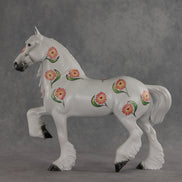 Pleasant Petals OOAK FCM Trotting Drafter by Dawn Quick VV26