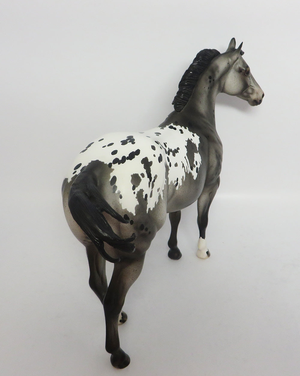 PLUMPY-OOAK CUSTOM GREY APPALOOSA ISH WHS 2017