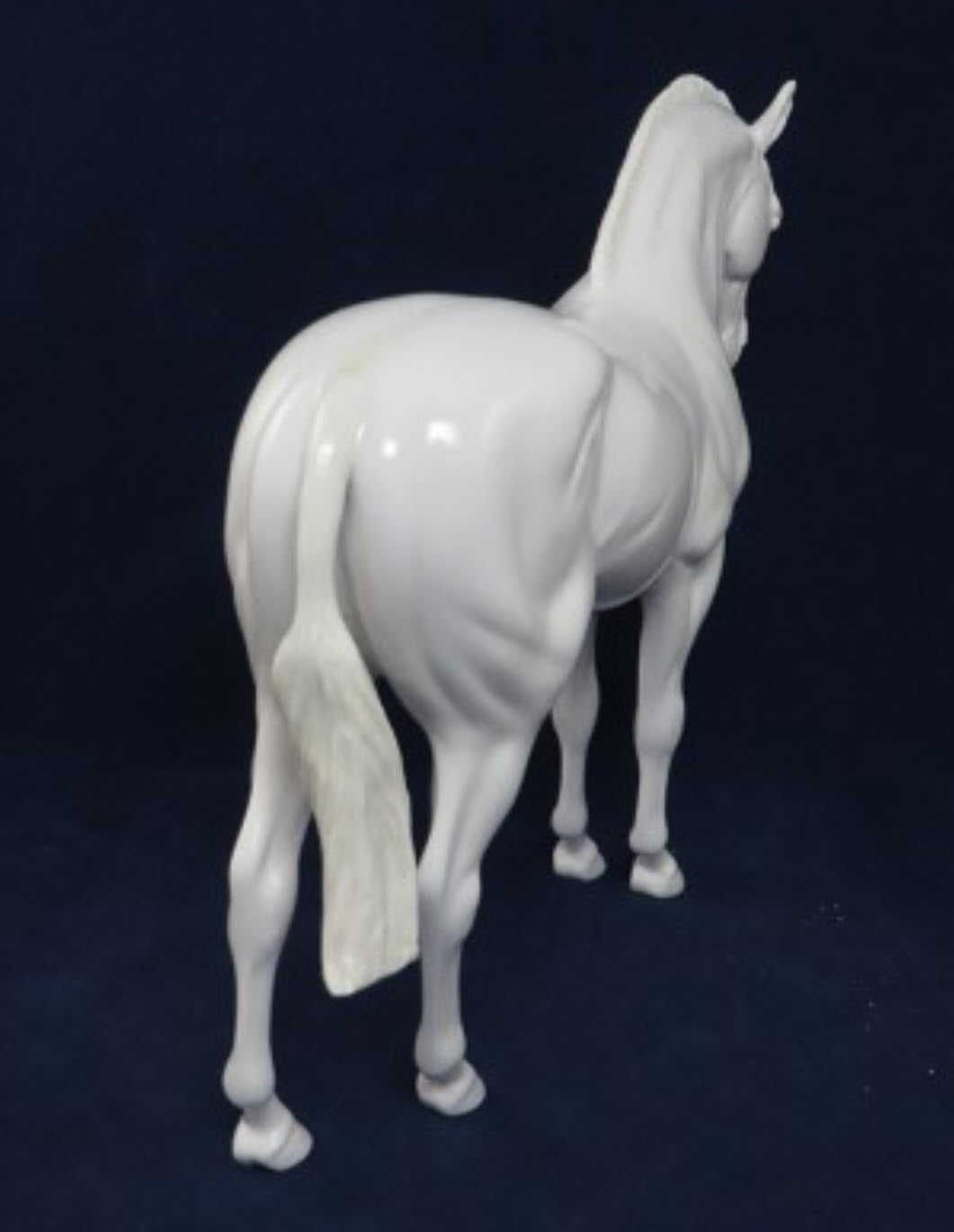 Stone Andalusian Mare with Roached Mane &amp; Shaved Tail - PM1443 - DAH25 January Release