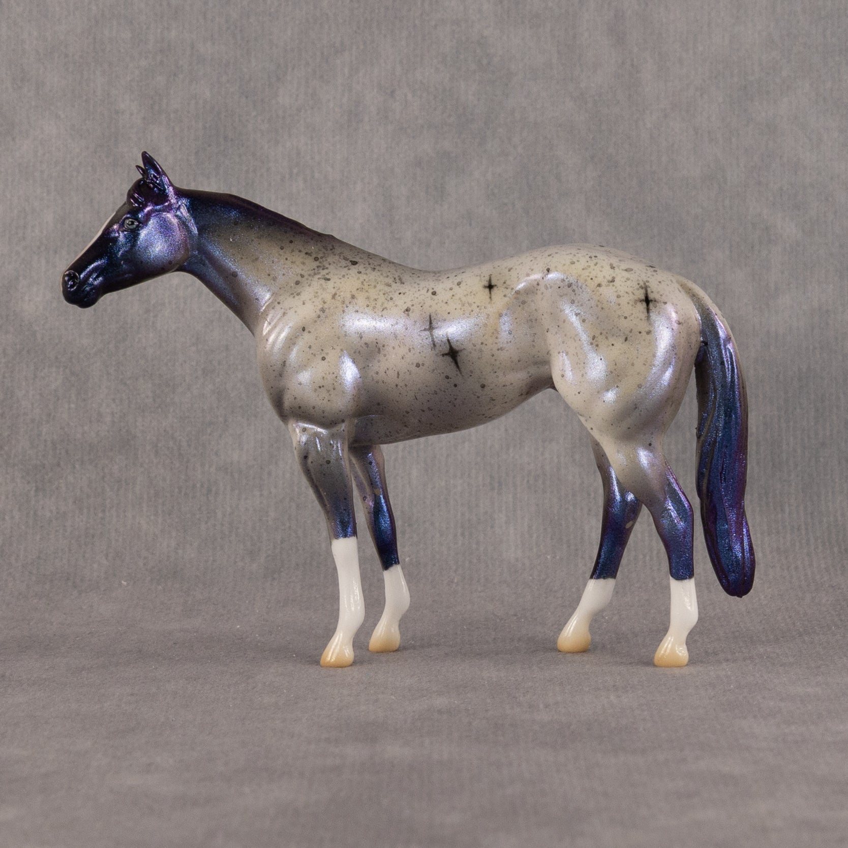 Polaris OOAK Chip Stock Horse by Jess Hamill SCD26