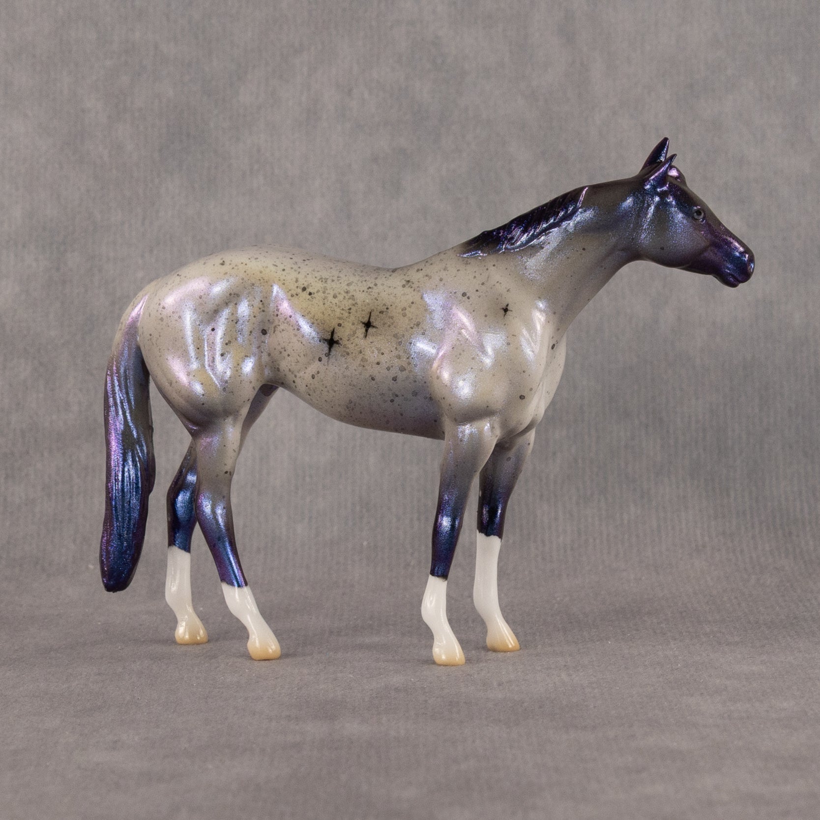 Polaris OOAK Chip Stock Horse by Jess Hamill SCD26