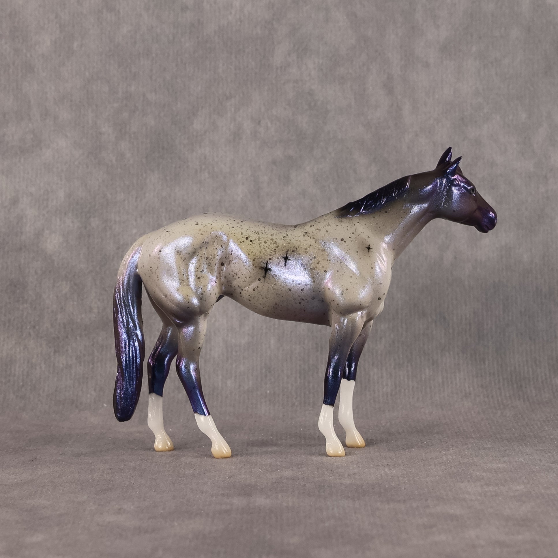 Polaris OOAK Chip Stock Horse by Jess Hamill SCD26