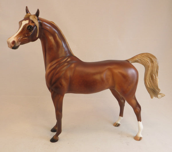 JANEK - Dappled Arabian Model Horse