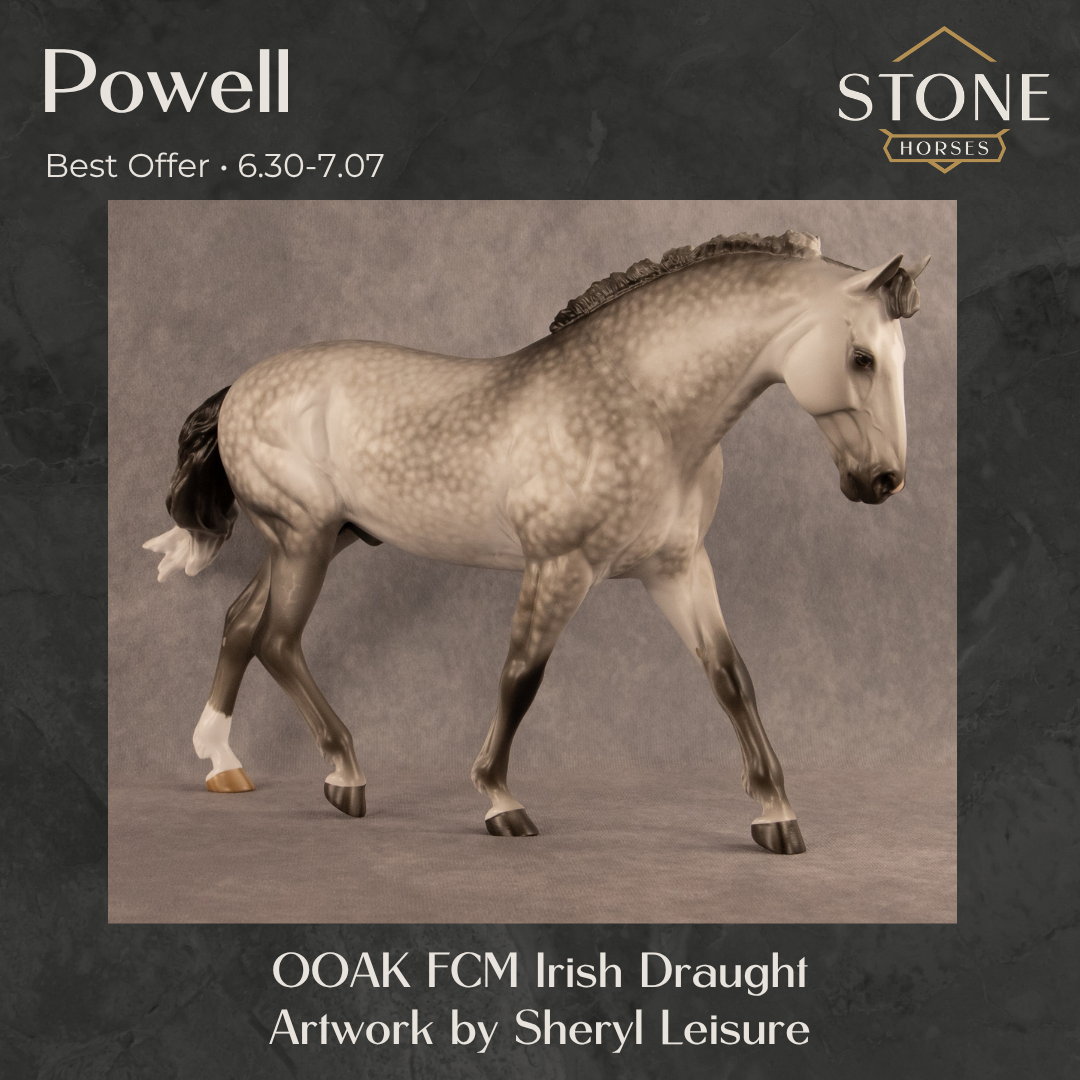 Powell OOAK FCM Irish Draught by Sheryl Leisure Offer 6.30.2026