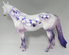 PURPLE SPLENDOR-OOAK FALL DECORATO ISH MODEL HORSE BY DAWN QUICK 9/2