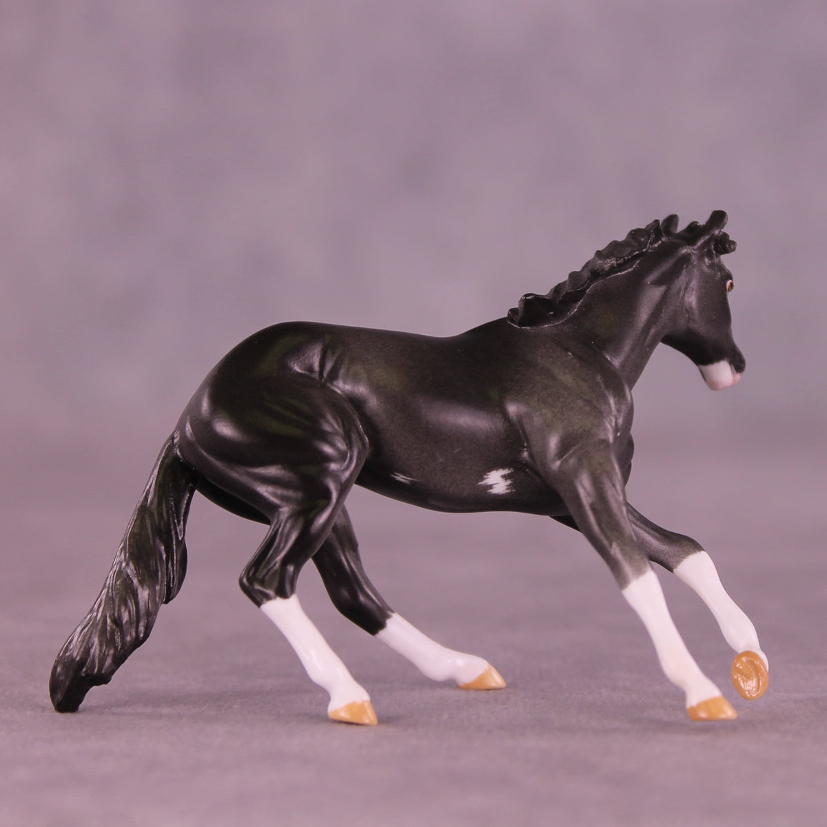 Ranger OOAK Chip Cutting Horse by Anna Rieck HS25