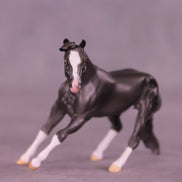 Ranger OOAK Chip Cutting Horse by Anna Rieck HS25