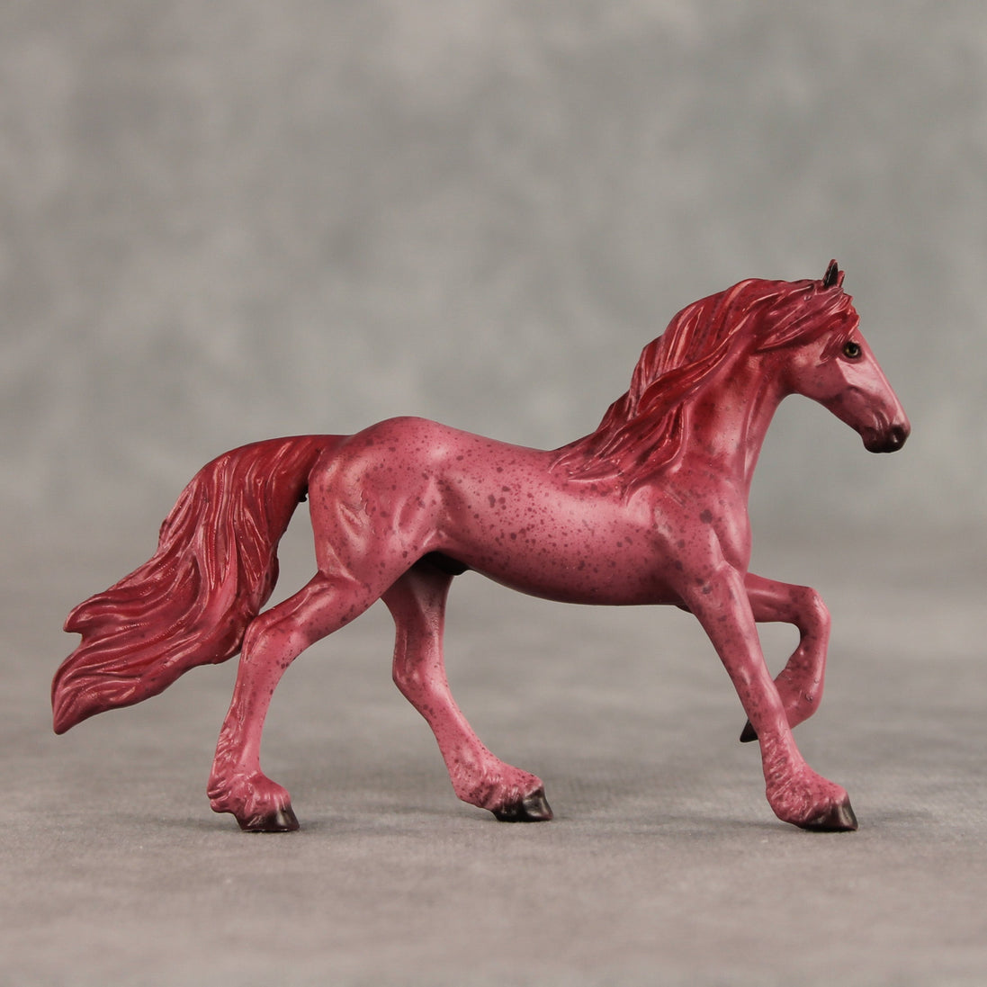 Raspberry OOAK Chip Friesian by Dawn Quick SCD26