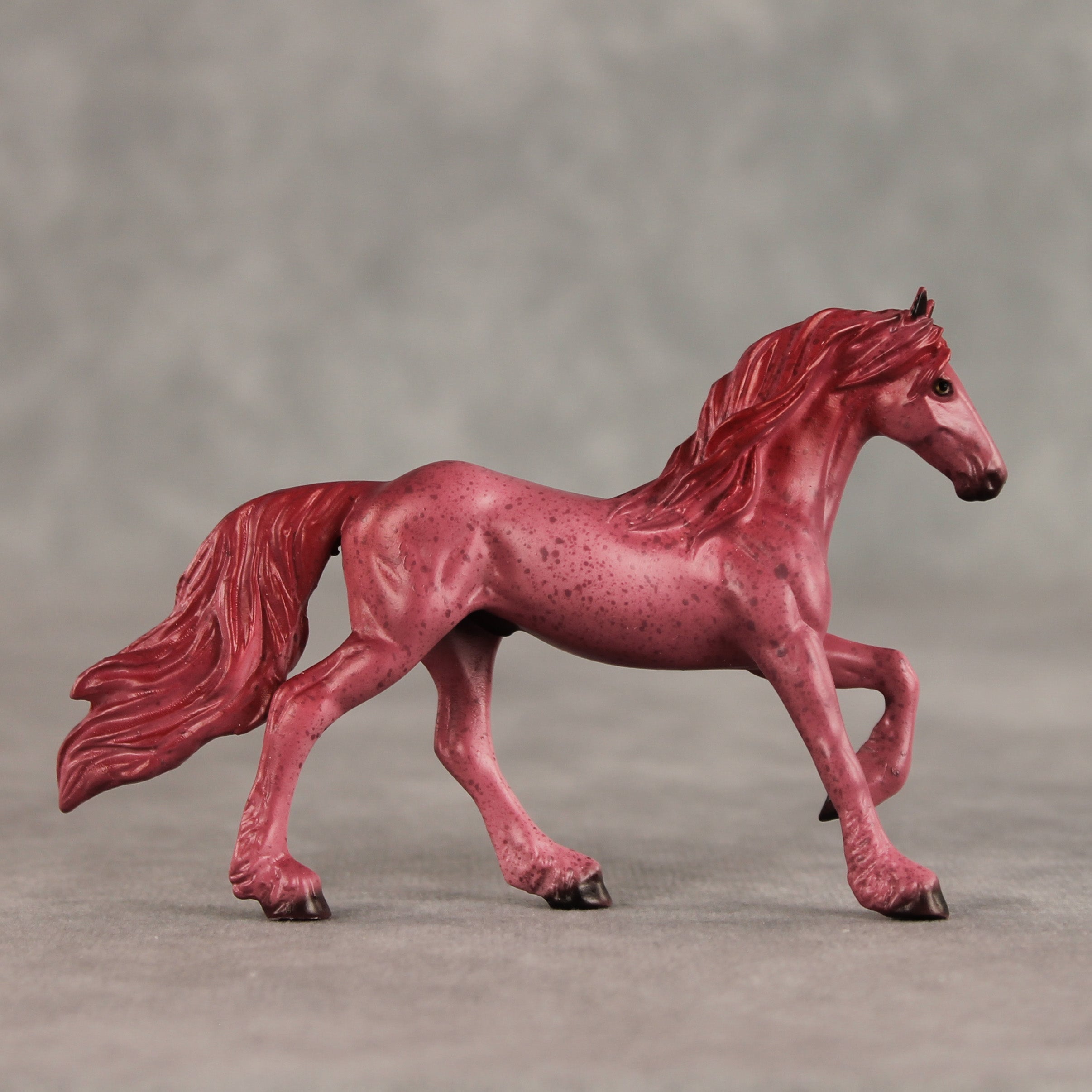 Raspberry OOAK Chip Friesian by Dawn Quick SCD26