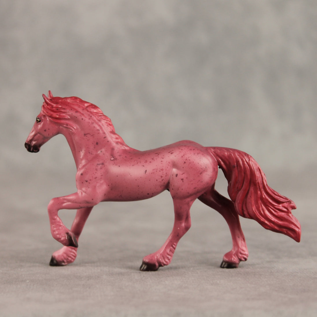 Raspberry OOAK Chip Friesian by Dawn Quick SCD26