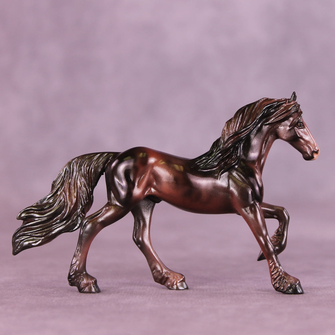 Razzle OOAK Chip Friesian by Julie Keim HS25