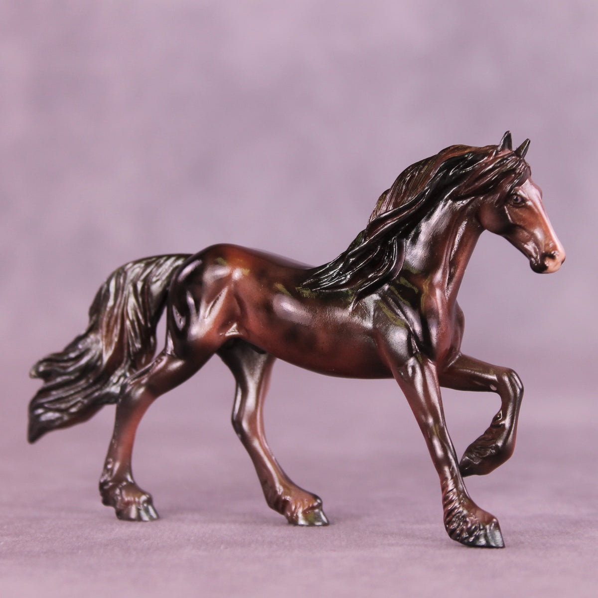 Razzle OOAK Chip Friesian by Julie Keim HS25