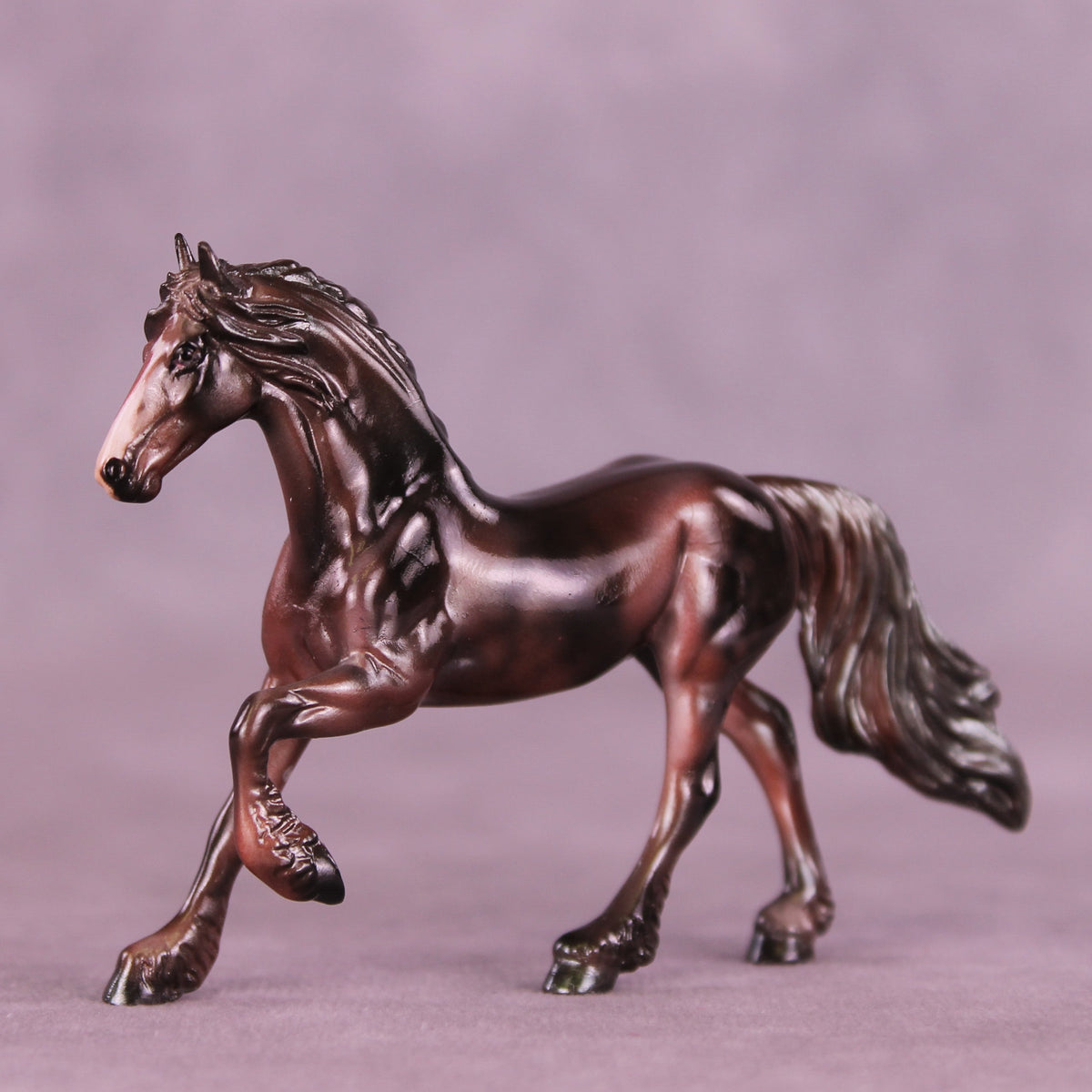 Razzle OOAK Chip Friesian by Julie Keim HS25
