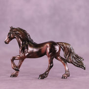 Razzle OOAK Chip Friesian by Julie Keim HS25