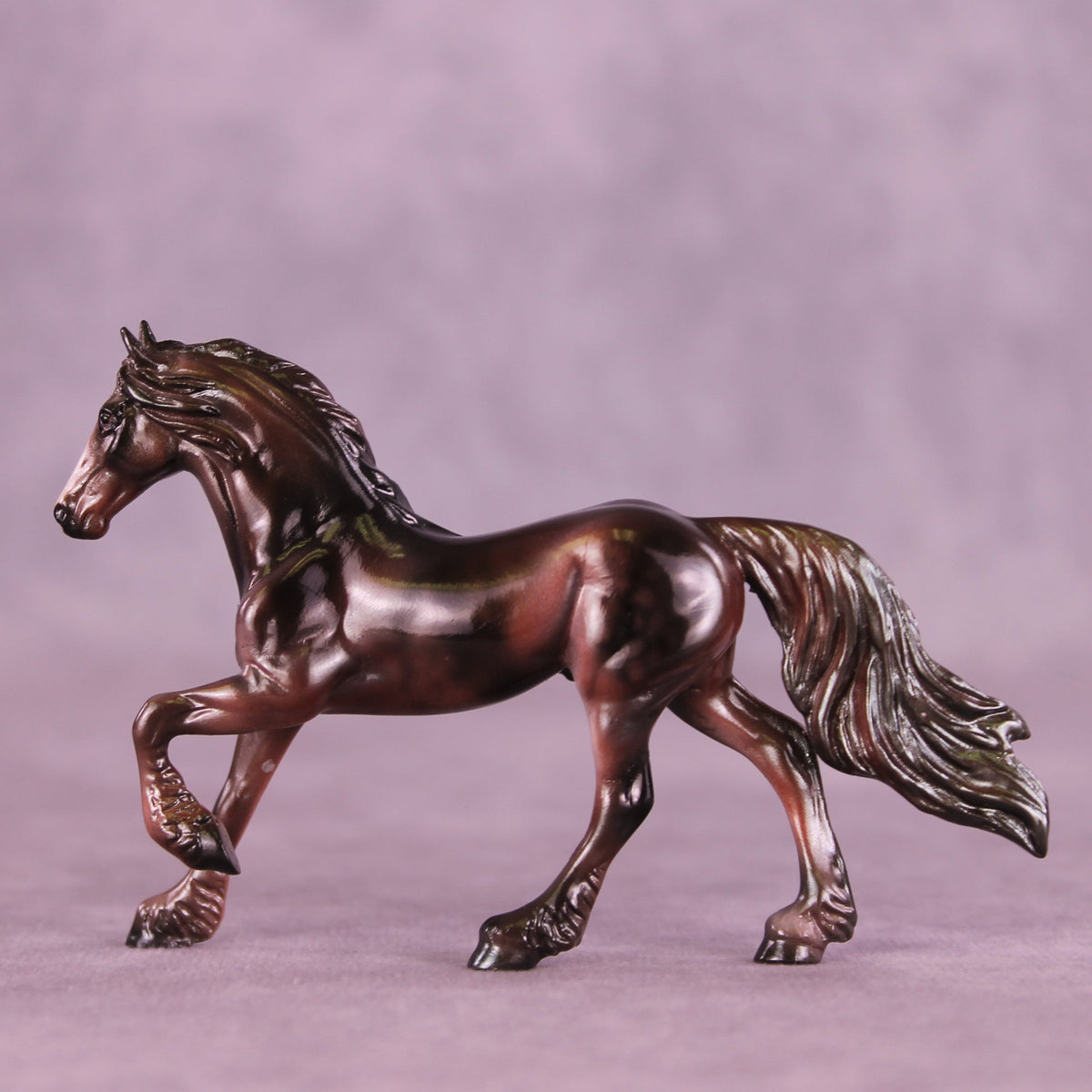 Razzle OOAK Chip Friesian by Julie Keim HS25