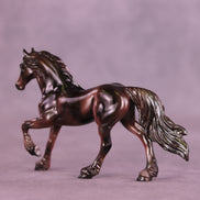 Razzle OOAK Chip Friesian by Julie Keim HS25