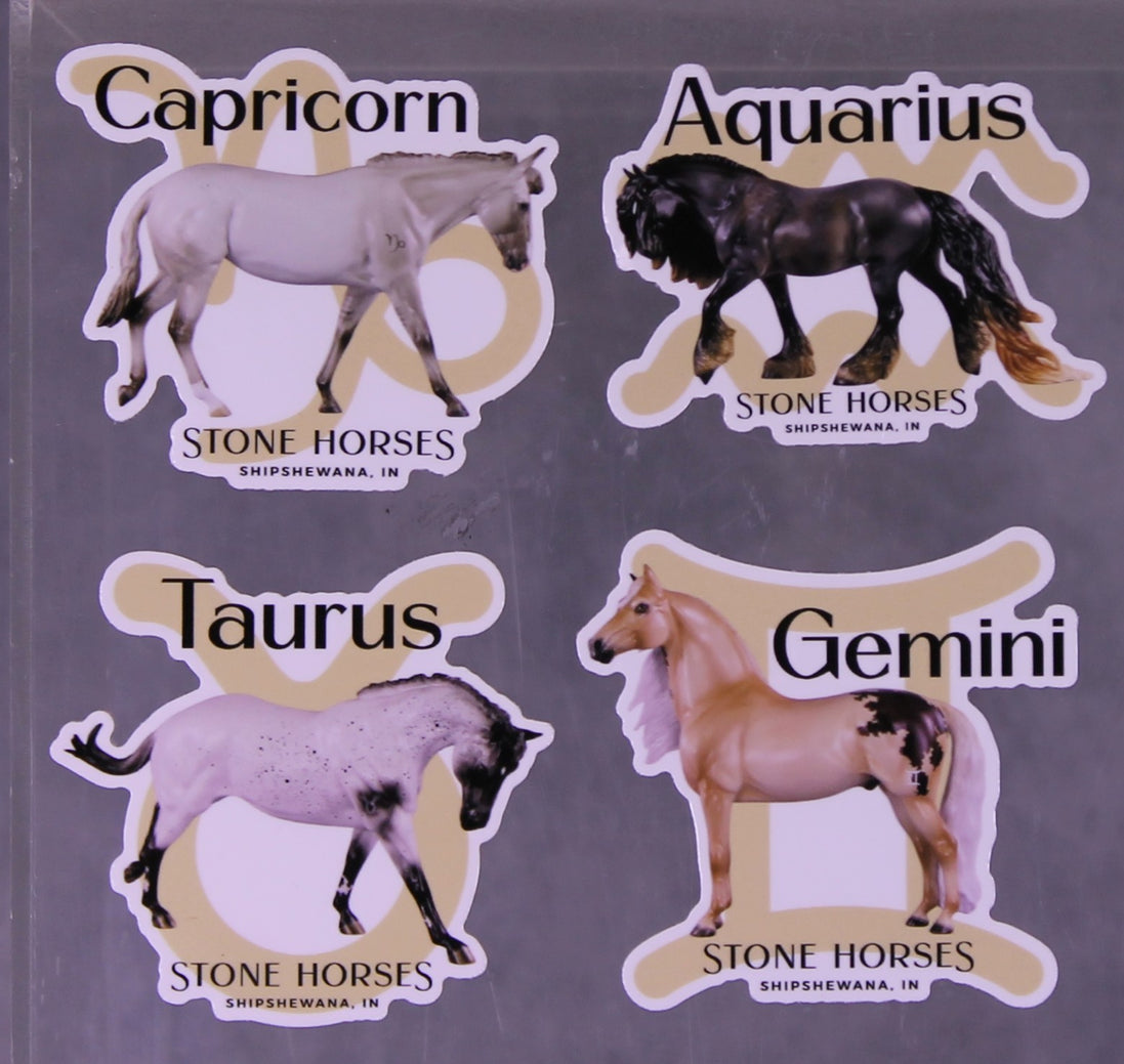 Zodiac Realistic Stickers - Limited Edition
