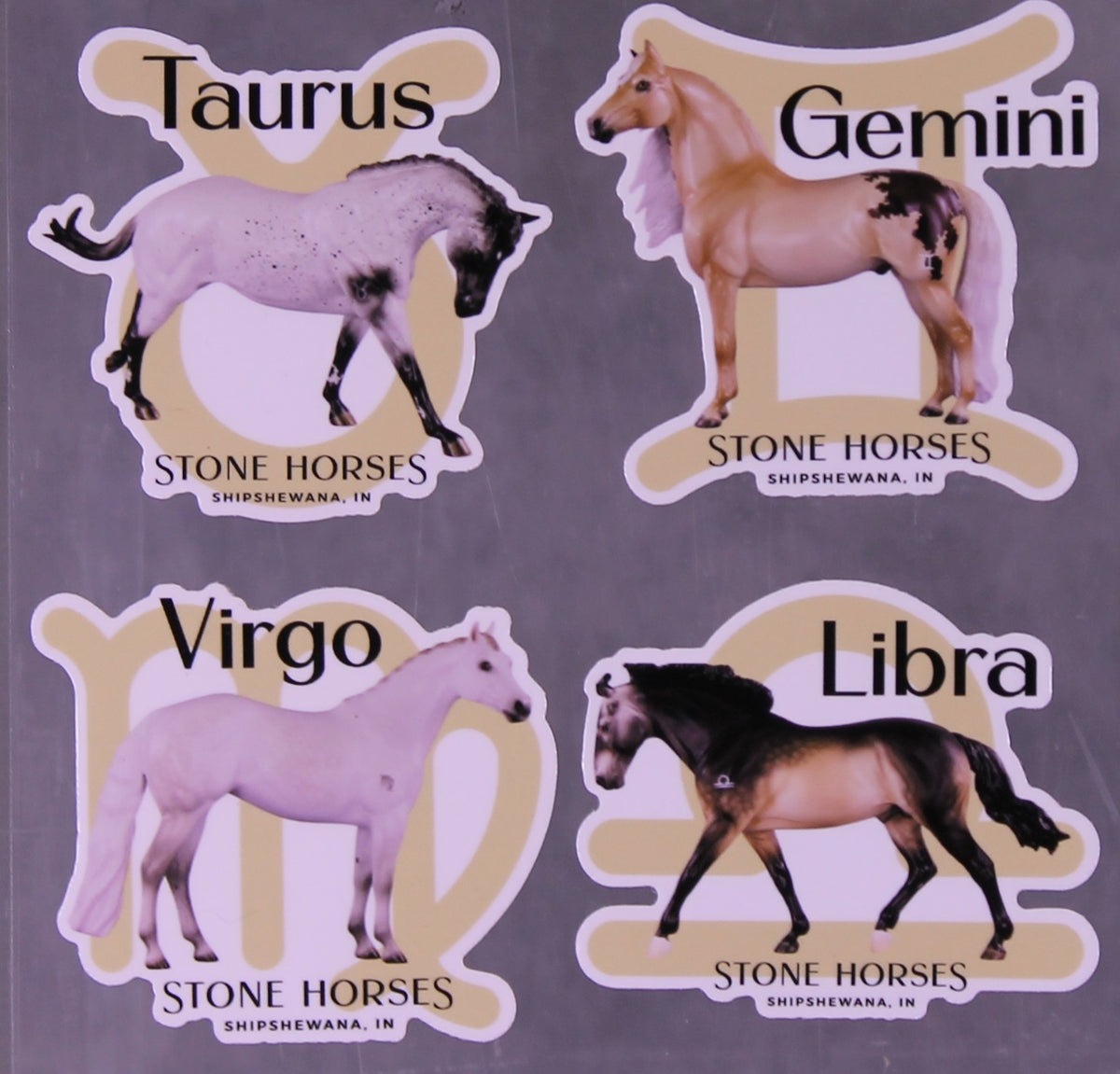 Zodiac Realistic Stickers - Limited Edition