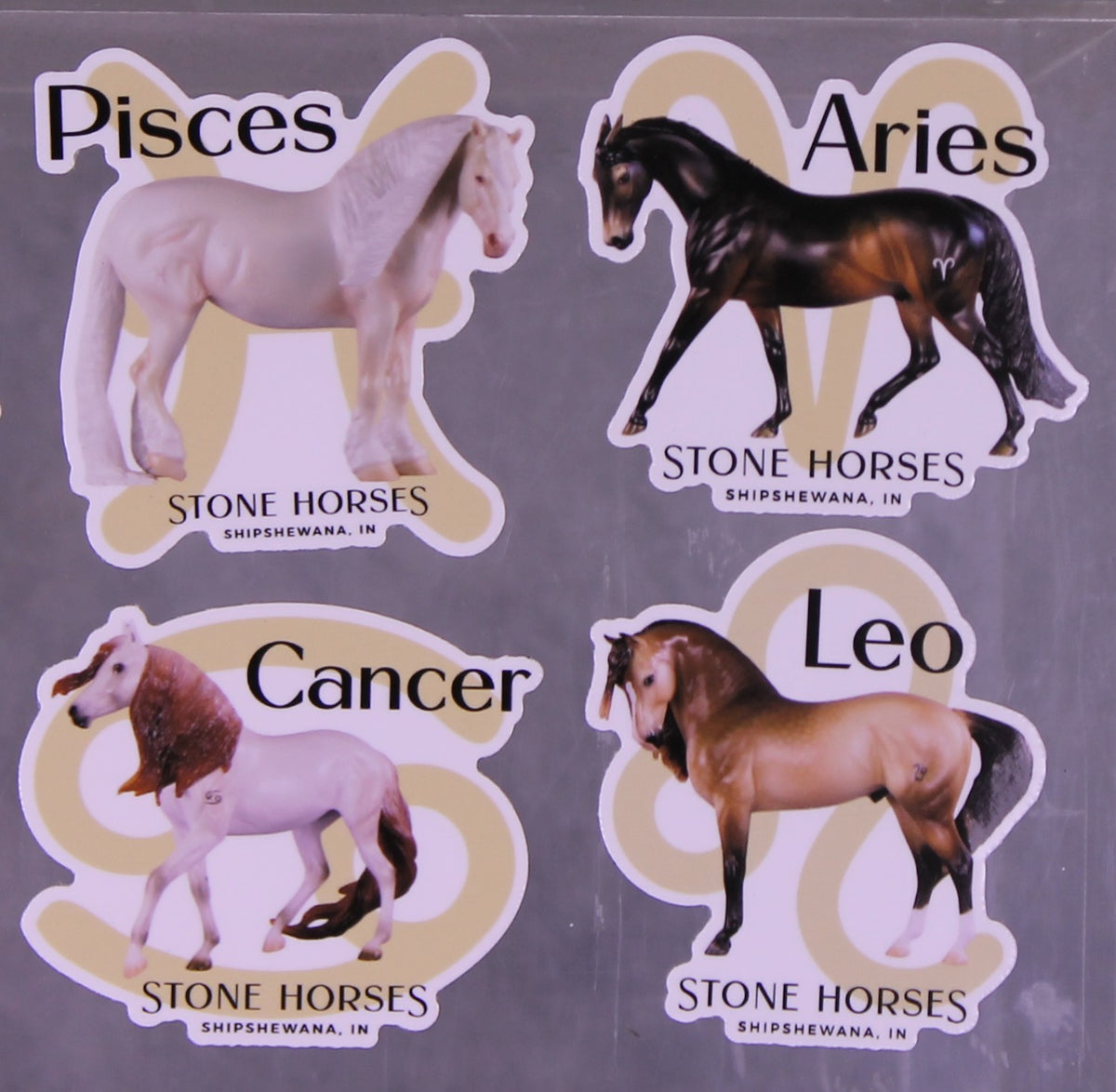 Zodiac Realistic Stickers - Limited Edition