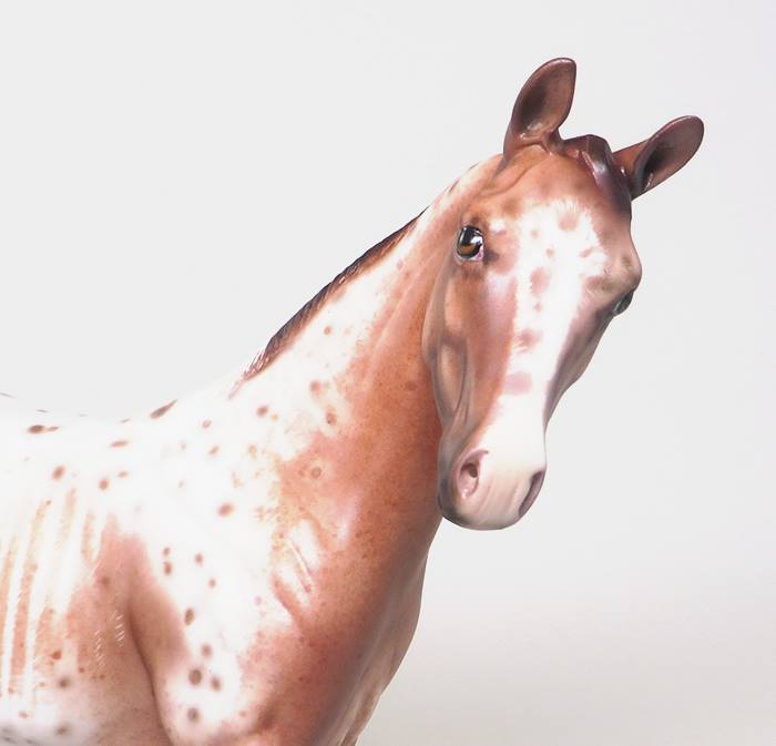 enchanting reba one of a kind model horse