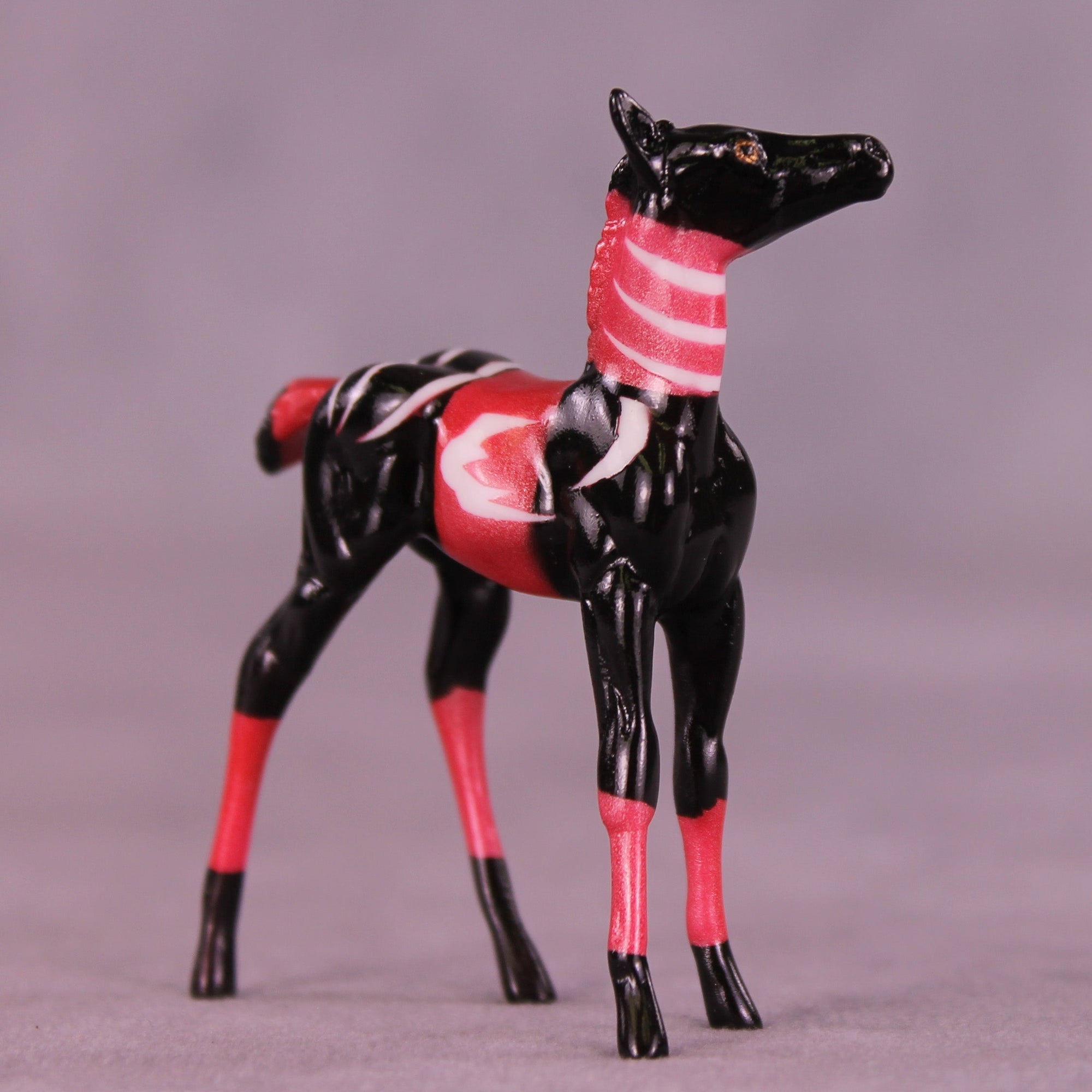 Red Barbo OOAK Chip Foal by Kike (Enrique) Duarte MS25