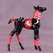 Red Barbo OOAK Chip Foal by Kike (Enrique) Duarte MS25