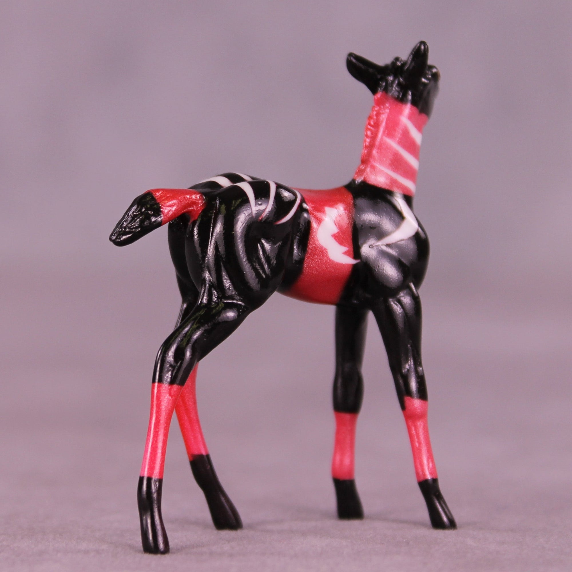 Red Barbo OOAK Chip Foal by Kike (Enrique) Duarte MS25