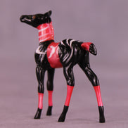 Red Barbo OOAK Chip Foal by Kike (Enrique) Duarte MS25