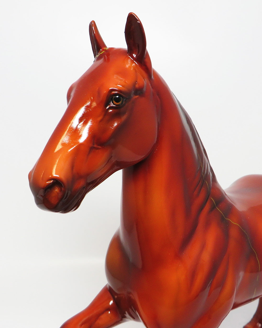 RED JASPER-LE-30 -PRECIOUS STONE TROTTING DRAFTER MODEL HORSE EQ 2017