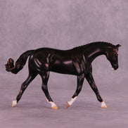 Red Velvet OOAK FCM Pebble Warmblood by Anna Rieck HS25