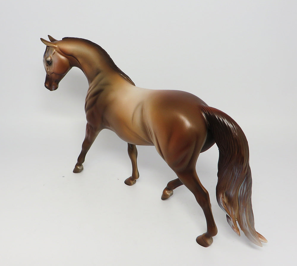 REGAN CHESTNUT PONY_OOAK CUSTOM TAIL AND MANE EQ 2017