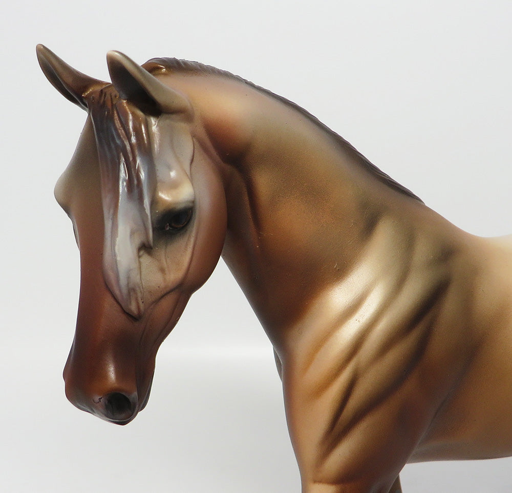 REGAN CHESTNUT PONY_OOAK CUSTOM TAIL AND MANE EQ 2017