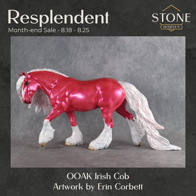 Resplendent OOAK Irish Cob by Erin Corbett SS0826