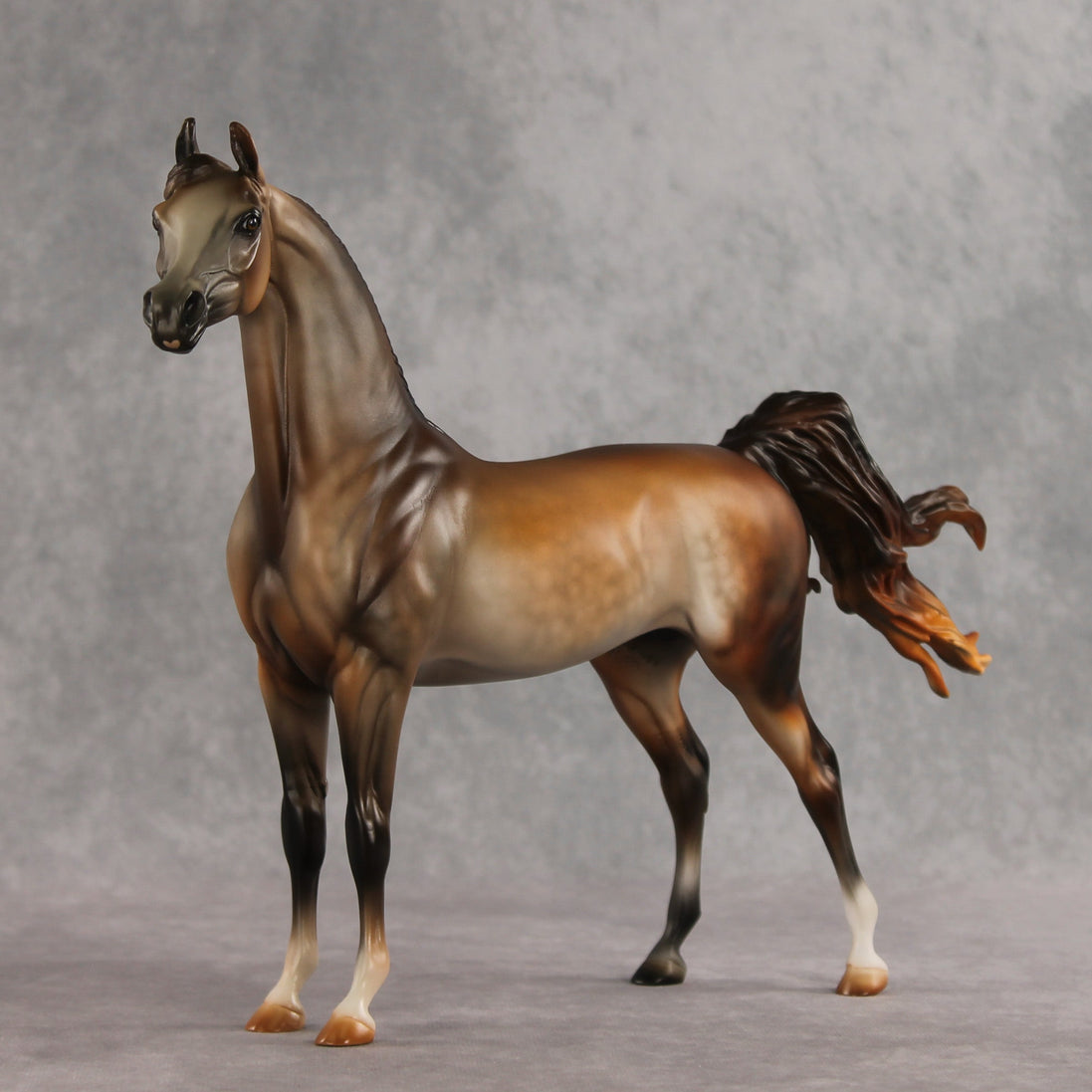 Riddles OOAK FCM Arabian Stallion by Julie Keim VV26