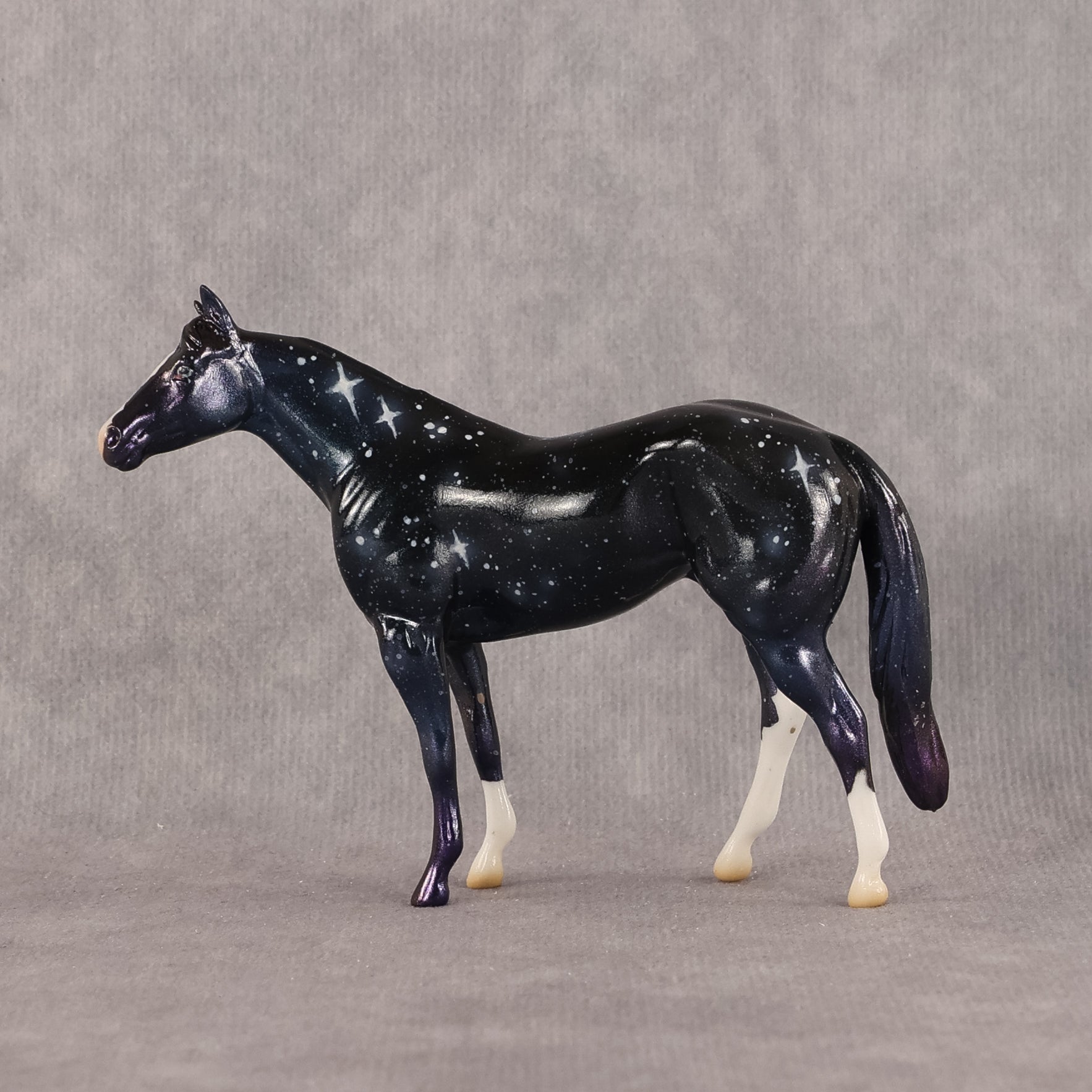 Rigel OOAK Chip Stock Horse by Jess Hamill SCD26