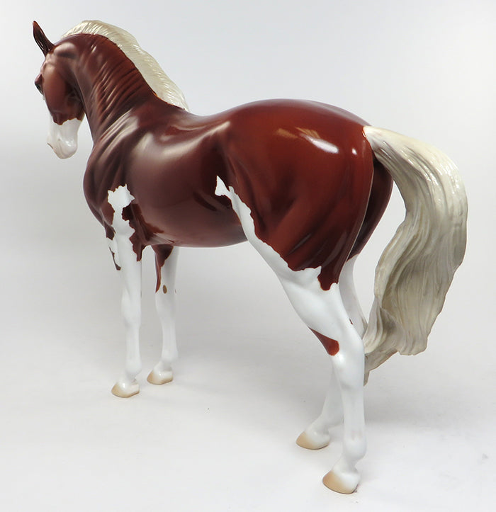 RIP VAN WRINKLE-LE6 CHESTNUT PAINT ANDALUSIAN MODEL HORSE EQ 2016 7/28