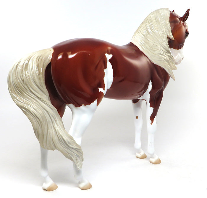 RIP VAN WRINKLE-LE6 CHESTNUT PAINT ANDALUSIAN MODEL HORSE EQ 2016 7/28