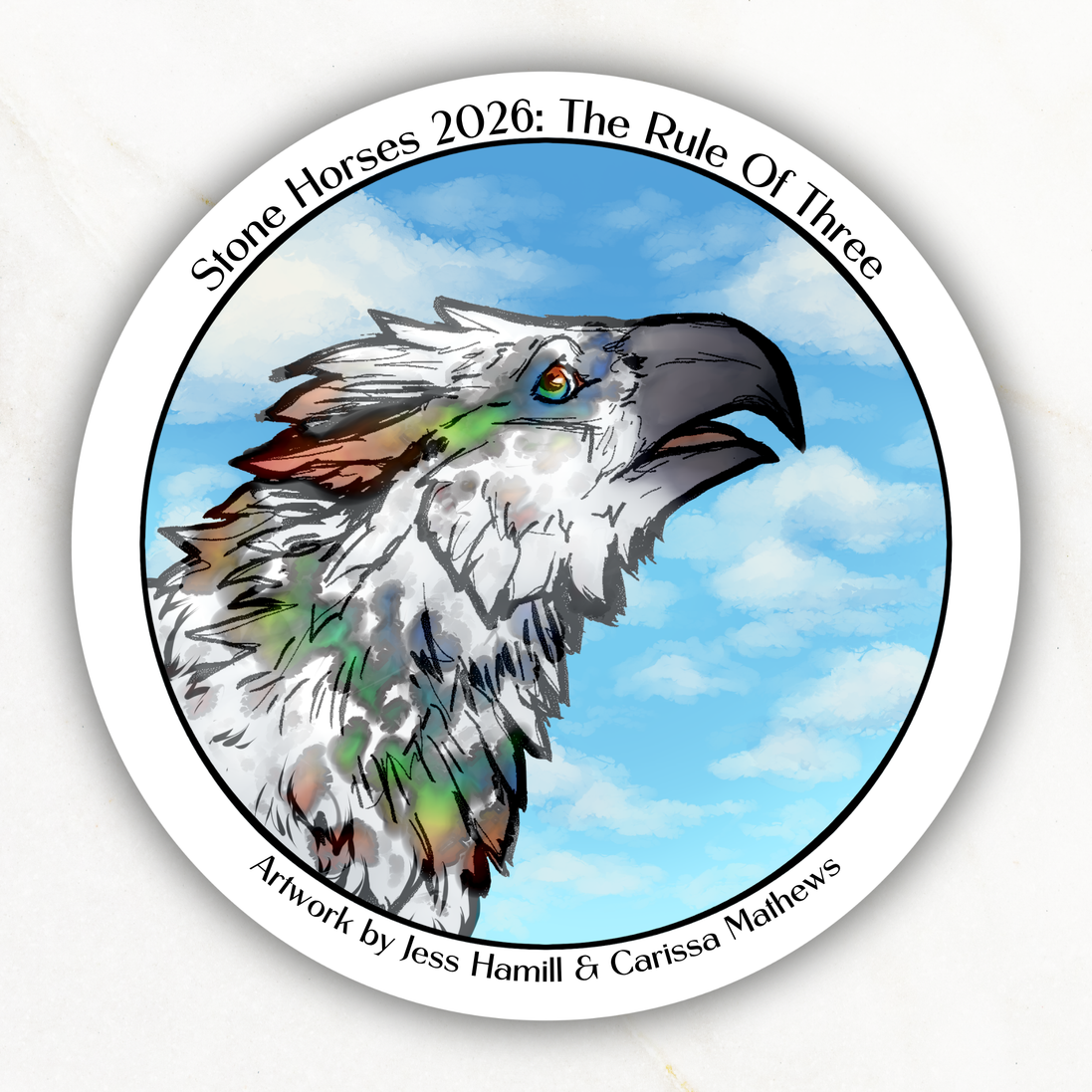 The Rule of Three June Sticker Set 2026 Limited Edition