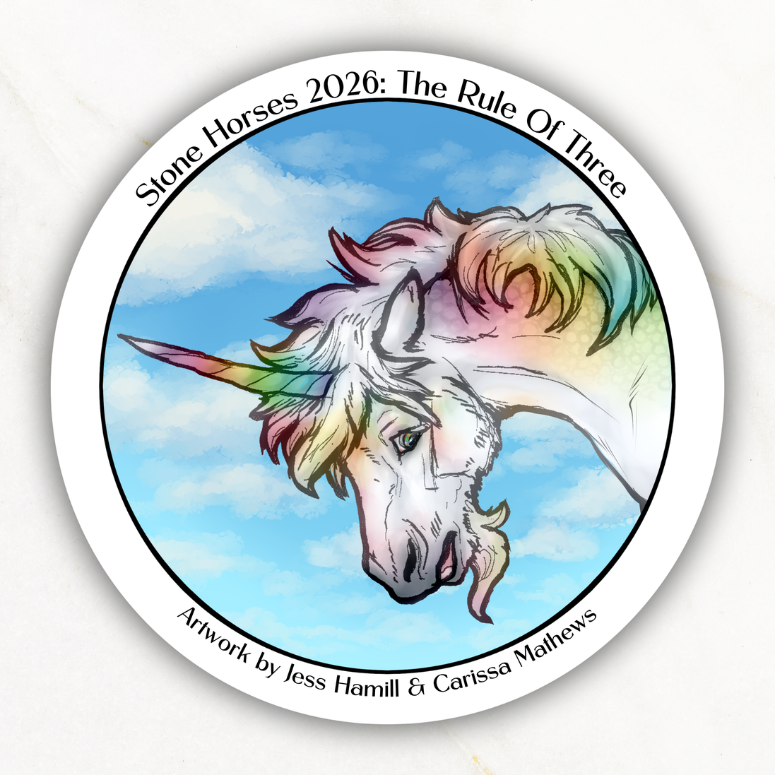 The Rule of Three June Sticker Set 2026 Limited Edition