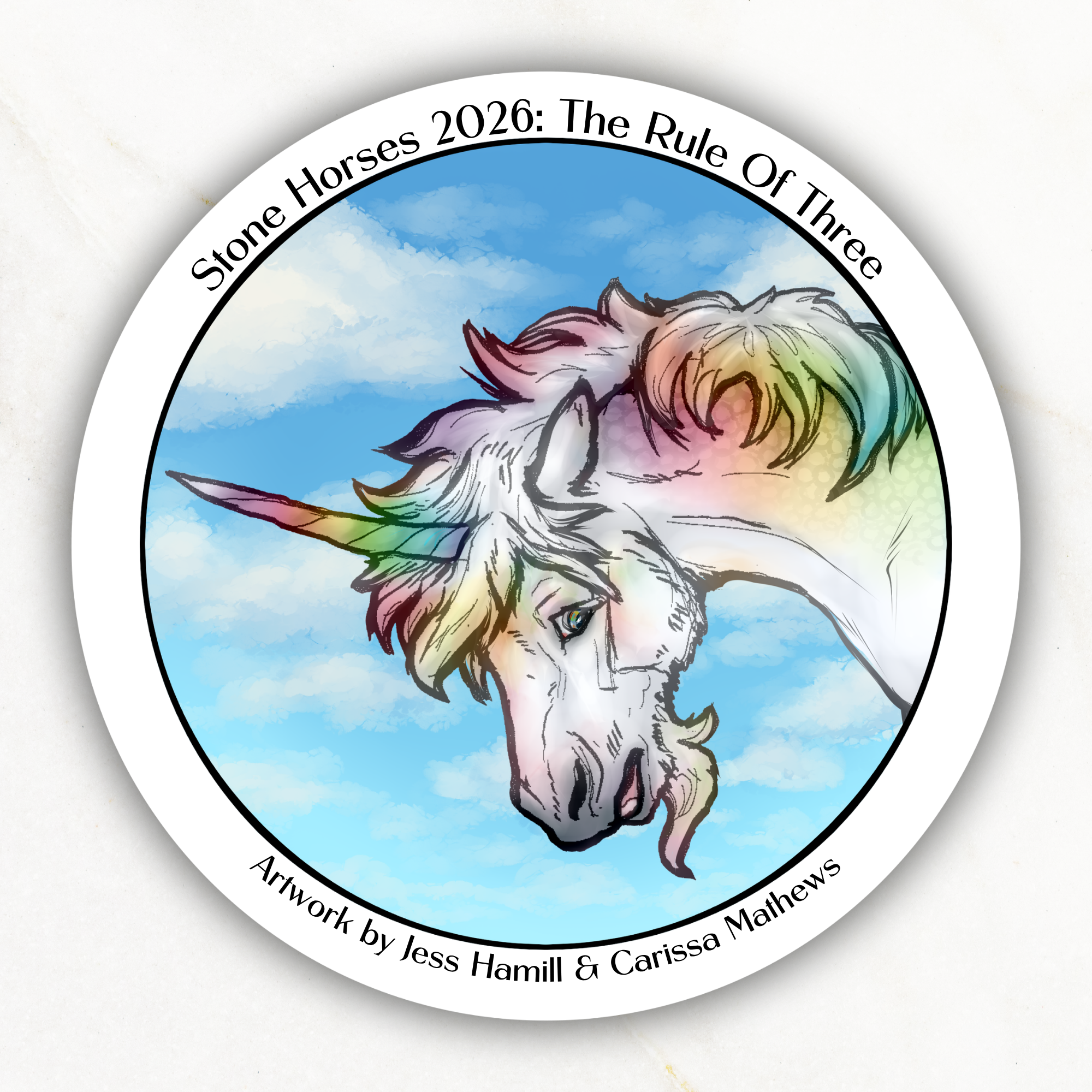 The Rule of Three June Sticker Set 2026 Limited Edition