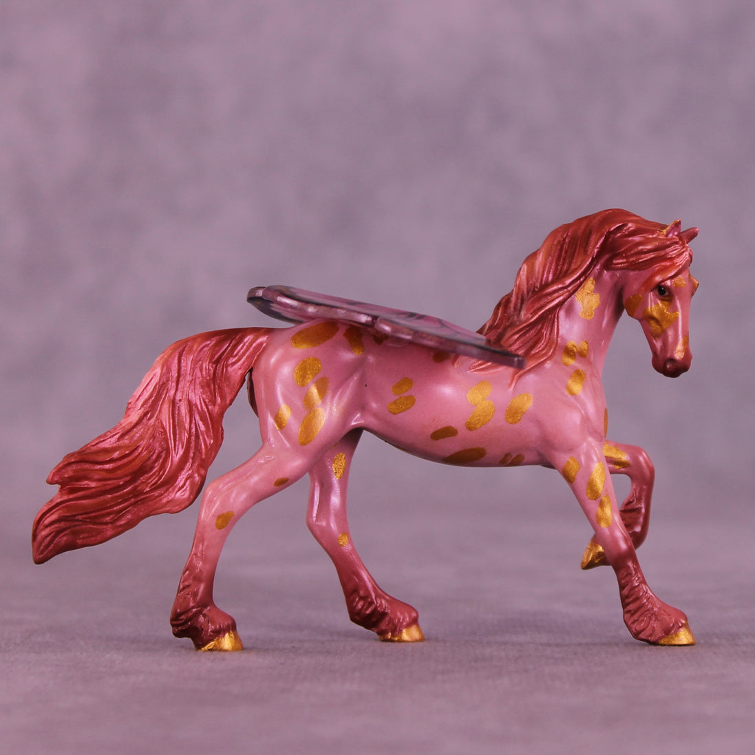 Rose Mary OOAK FCM Chip Friesian by Kristen Cermele GS26