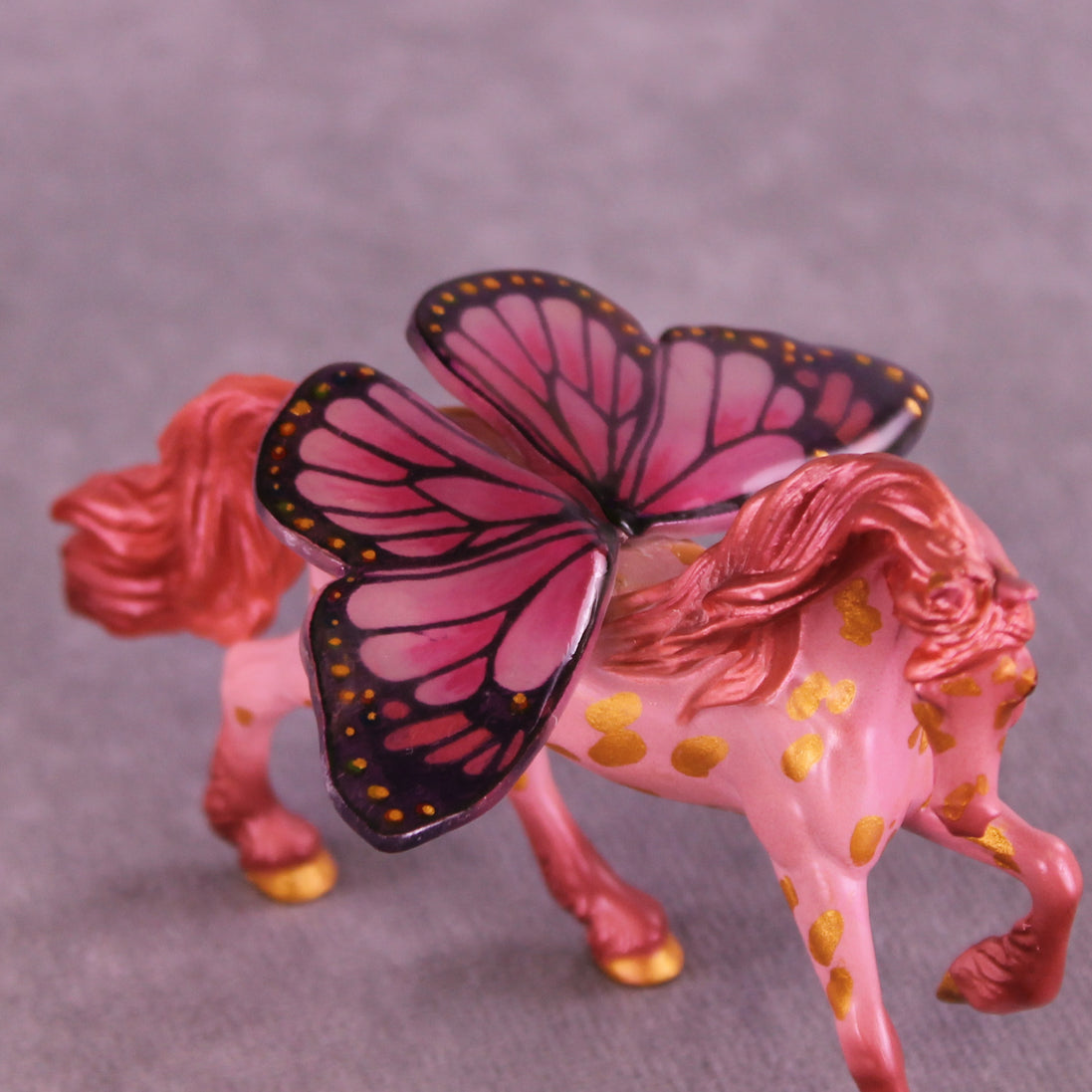 Rose Mary OOAK FCM Chip Friesian by Kristen Cermele GS26