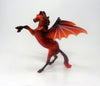 PHOENIX-REARING BAT CHIPS OOAK-9/23