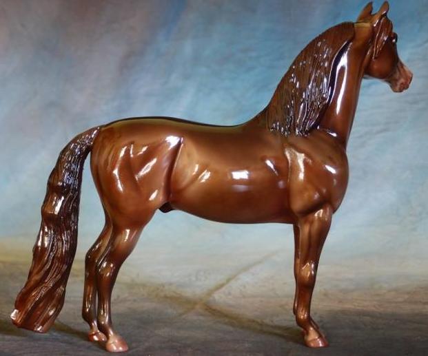 SABLE - Champagne Morgan Model Horse