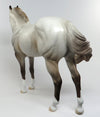 SAUCY BOY-LE-3 GRULLA ROAN ISH MODEL HORSE EQ 2016 7/28