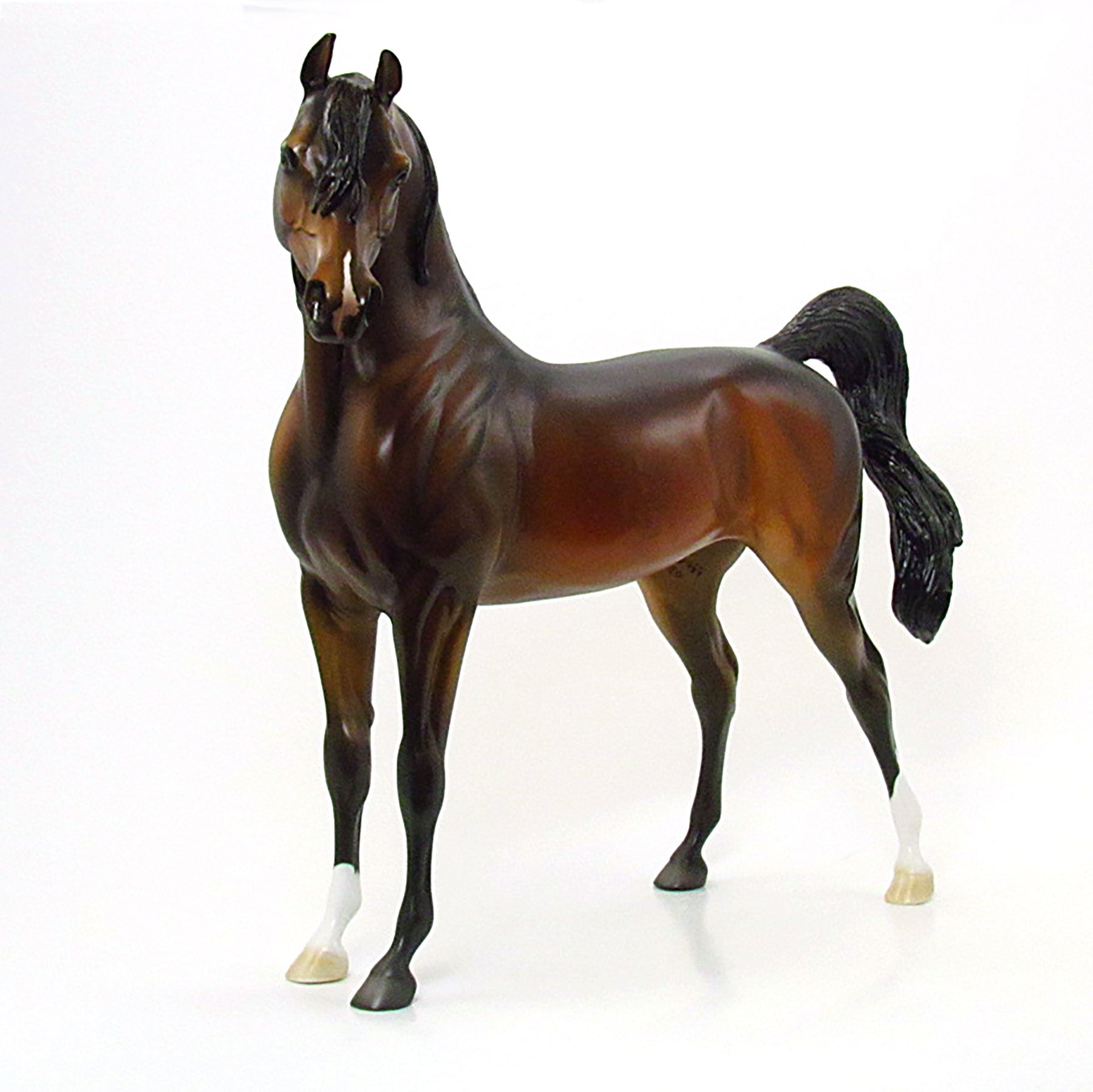 SHAMAN OF THE EASTERN WORLD - OOAK Dapple Bay Arabian 6/15