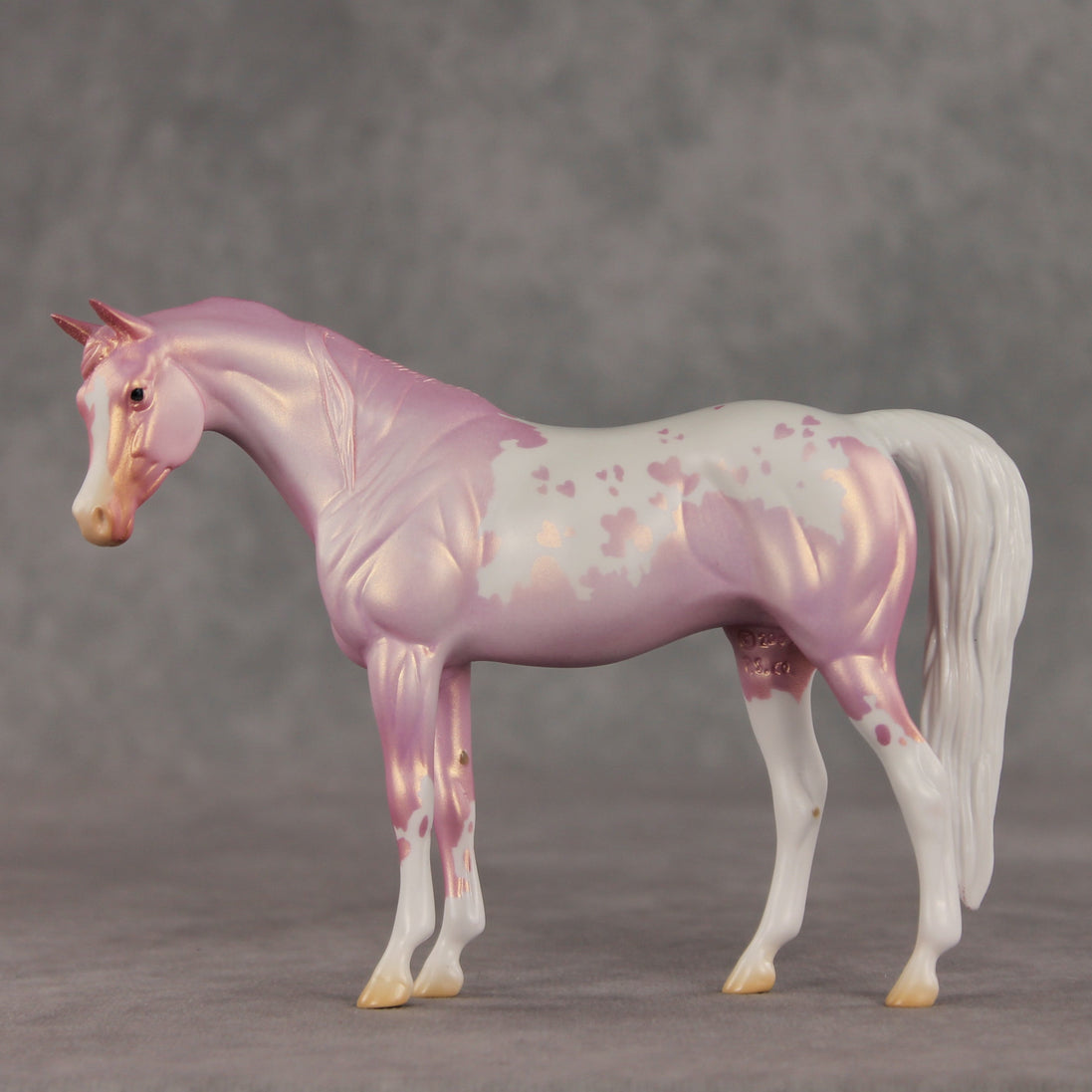 Shampoo Bubbles OOAK Pebble Arabian Mare by Jess Hamill VV26