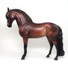 CORDELIA - OOAK DAPPLE BAY ANDALUSIAN MODEL HORSE by SHERYL LEISURE - 1/22