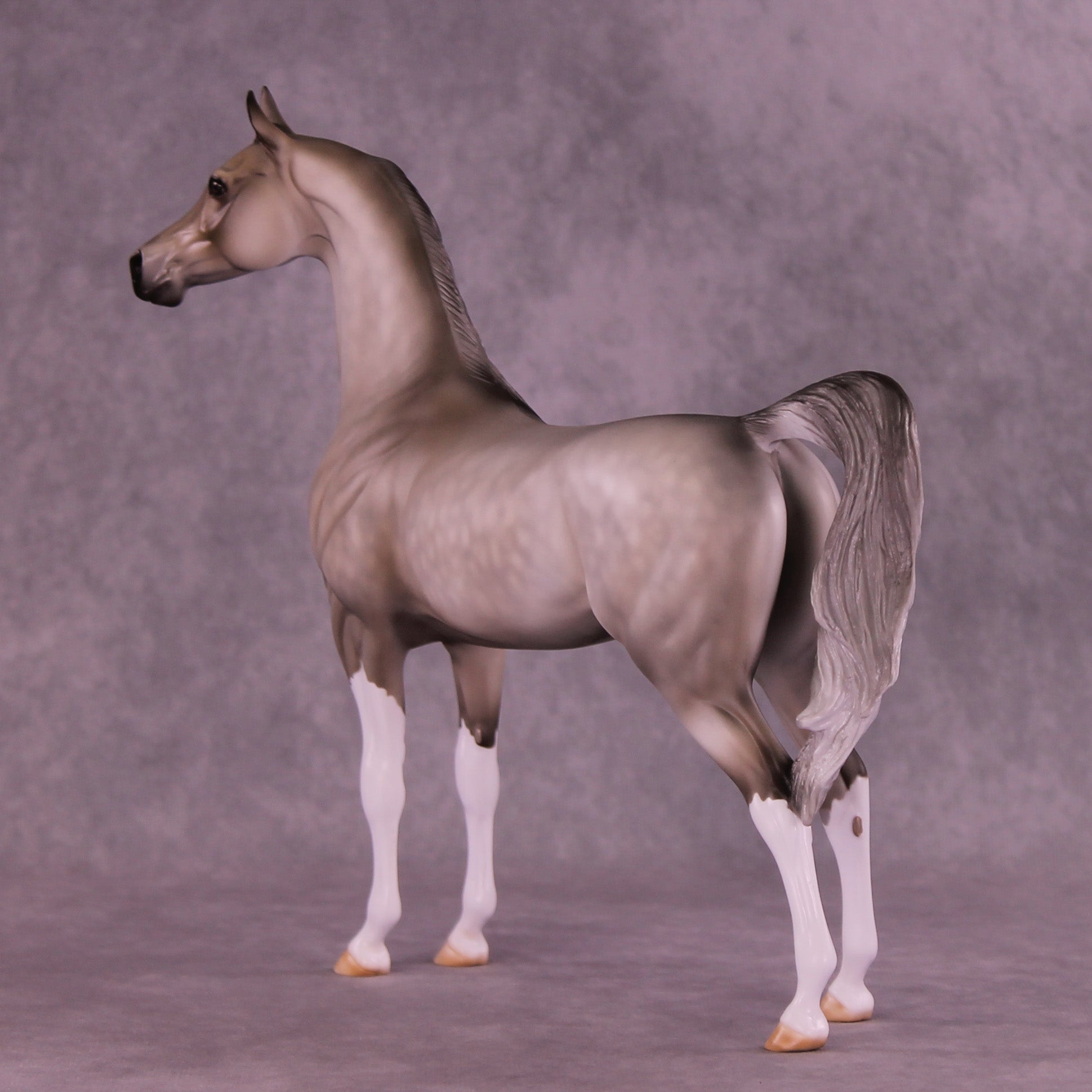 Shimmer OOAK Arabian Stallion by Julie Keim HS25