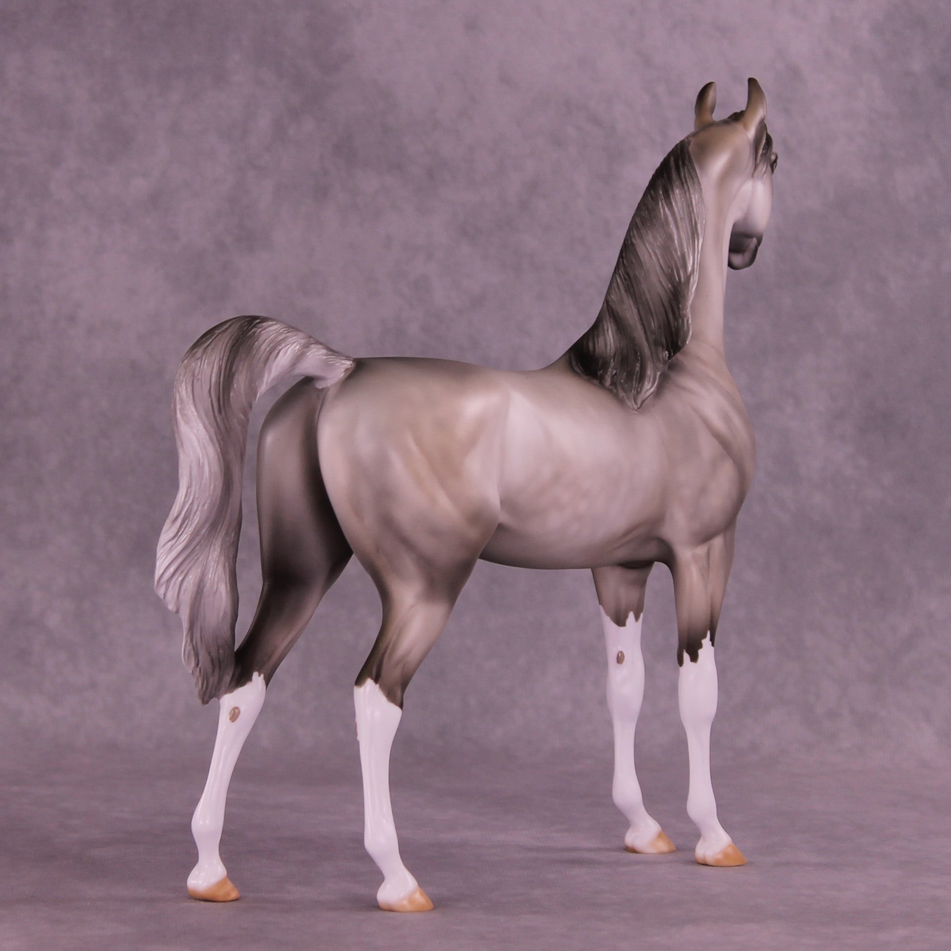 Shimmer OOAK Arabian Stallion by Julie Keim HS25